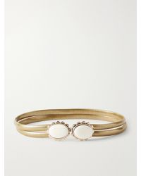 Isabel Marant - Twina-Tone Bone Belt - Lyst