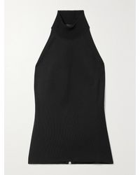 Givenchy - Cutout Knitted Turtleneck Top - Lyst