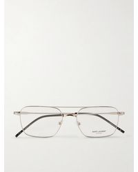 Saint Laurent Glasses Chain Cord In Metal in Metallic | Lyst UK
