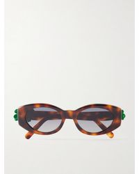 Dior - Dior Clover B1I Round-Frame Acetate Sunglasses - Lyst