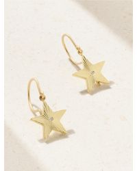 Jennifer Meyer - Mini 70S Star 18-Karat Diamond Earrings - Lyst