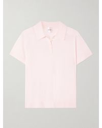 Leset - James Merino Wool Polo Shirt - Lyst