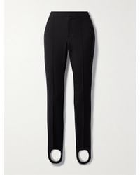 Moncler - Twill Slim-Leg Stirrup Ski Pants - Lyst