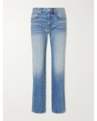 SLVRLAKE Denim - Isabel Low-Rise Straight-Leg Jeans - Lyst