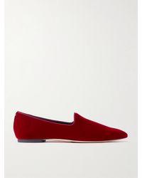 Aeyde - Vanna Velvet Loafers - Lyst