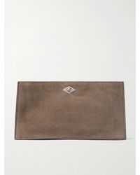 Metier - Ease 28 Suede Clutch - Lyst