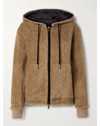 Moncler - Reversible Fleece And Shell Zip-Up Hoodie - Lyst