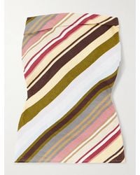 Faithfull the Brand - Trägerloses Oberteil Aus Leinen Mit Streifen - Lyst