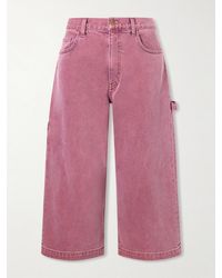 Sanderlak - Cropped Mid-Rise Jeans - Lyst