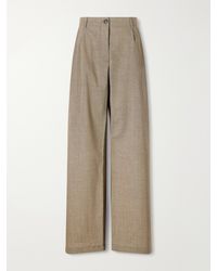 Our Legacy - Wool-Blend Wide-Leg Pants - Lyst