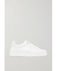 Loro Piana Nuages Leather Sneakers - White