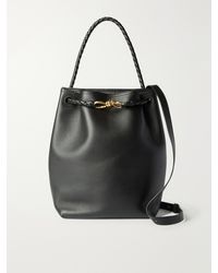 Bottega Veneta - Andiamo Medium Leather Bucket Bag - Lyst