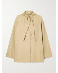 TOTEME - Scarf-Detailed Organic Cotton Jacket - Lyst