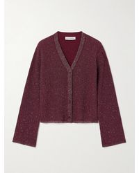 Altuzarra - Taylor Sequin-Embellished Knitted Cardigan - Lyst