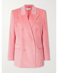 Gabriela Hearst - Gavin Double-Breasted Cotton-Corduroy Blazer - Lyst