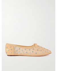 Loeffler Randall - Landon Ballerinas Aus Mesh Mit Verzierungen - Lyst