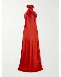 Galvan London - Pandora Satin Gown - Lyst