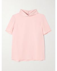 Valentino Garavani - Silk-Georgette Blouse - Lyst