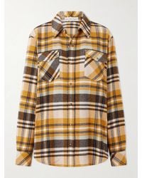 God's True Cashmere - Checked Cashmere Shirt - Lyst