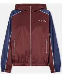 Sporty & Rich - Logo-Embroidered Shell Jacket - Lyst