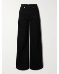 KHAITE - Dane Hoch Sitzende Jeans Mit Weitem Bein - Lyst