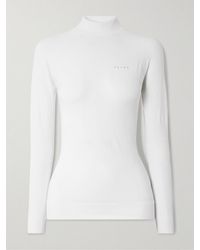 FALKE - Maximum Warm Stretch-Jersey Turtleneck Top - Lyst