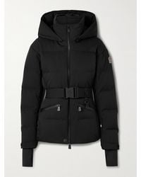 Moncler - Tolima Hooded Belted Quilted Down Ski Jacket - Lyst