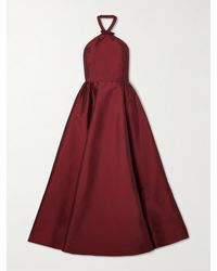 BERNADETTE - Jones Taffeta Halterneck Gown - Lyst