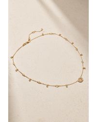 Gucci Interlocking G Necklace With Banana in Metallic Lyst