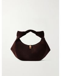 Gabriela Hearst - Antonia Mini Suede Shoulder Bag - Lyst