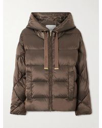 Max Mara - The Cube Hooded Quilted Shell Down Jacket - Lyst