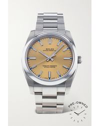 Rolex Pre-owned 2020 Oyster Perpetual Automatic 40mm Oystersteel Watch - Metallic