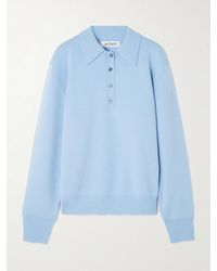 Rohe - Wool And Cashmere-Blend Polo Shirt - Lyst