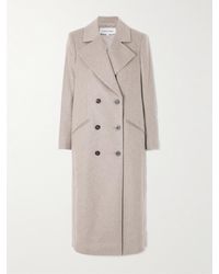 Veronica Beard - Seth Dickey Double-Breasted Wool And Cashmere-Blend Trench Coat - Lyst