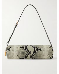 KHAITE - Kye Snake-Effect Leather Shoulder Bag - Lyst