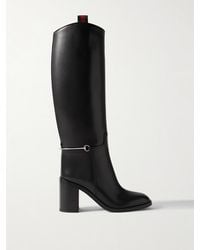 Gucci - Damenstiefel Mit Schmalem Horsebit, Größe - Lyst