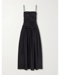 TOVE - Amina Gathered Organic Cotton Dress - Lyst