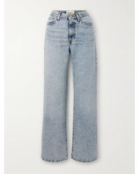 TOVE - Sofie Recycled Mid-Rise Straight-Leg Jeans - Lyst