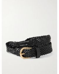 Anderson's - Gürtel Aus Geflochtenem Leder - Lyst