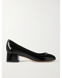 Chloé - Marcie Embellished Patent-Leather Pumps - Lyst