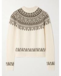 Ralph Lauren - Pullover Aus Jacquard-Strick Aus Einer Kaschmir-Wollmischung Mit Fair-Isle-Muster - Lyst