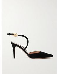Gianvito Rossi - Jungle Mamba 85 Suede Pumps - Lyst