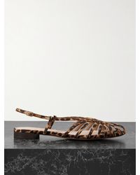 Loeffler Randall - Devon Sandalen Mit Leopardenprint - Lyst