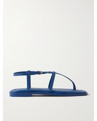 A.Emery - Remly Textured-Leather Sandals - Lyst