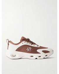 Loewe - On Cloudsolo Rubber-Trimmed Recycled Mesh Sneakers - Lyst