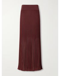 Zimmermann - Clash Striped Jersey Midi Skirt - Lyst