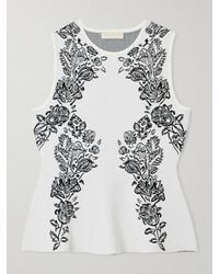 Ulla Johnson - Vanna Oberteil Aus Jacquard-Strick - Lyst