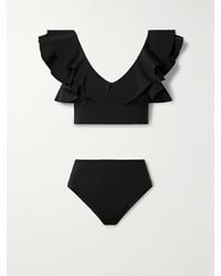 Maygel Coronel - Net Sustain Mila Bikini Mit Volants - Lyst