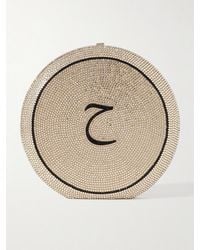 Judith Leiber - Crystal-Embellished-Tone Clutch - Lyst