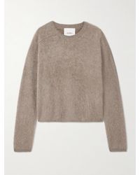 Lisa Yang - Lexia Pullover Aus Gebürstetem Kaschmir - Lyst